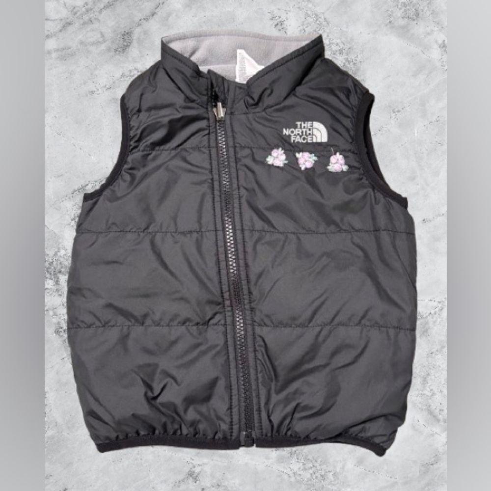 The North Face Black Puffer Vest